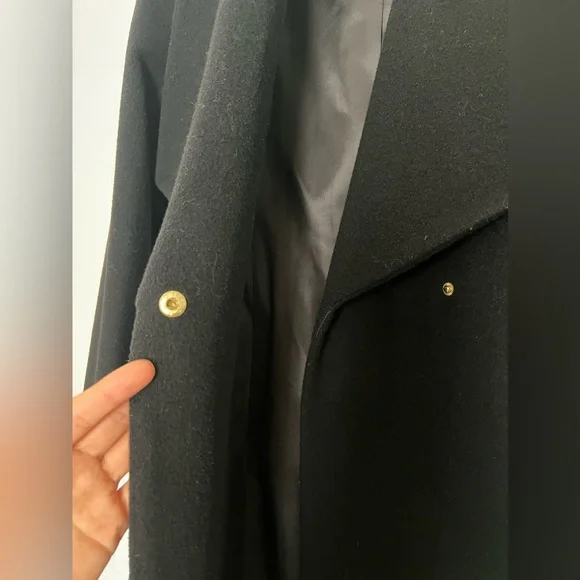 Cole Haan Women’s Wool Wrap Coat - Picture 4 of 13
